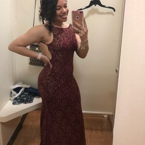 Maroon Formal Dress - Dillard’s